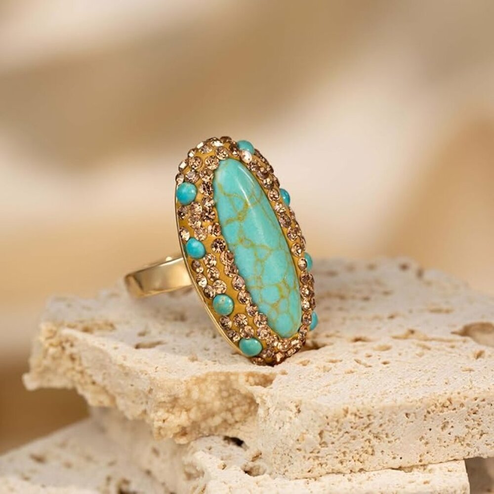 Turquoise Gold Ring
